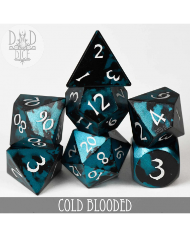 Set de dés Cold Blooded Aluminum (Gift Box)