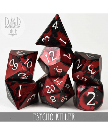 Set de dés Psycho Killer Aluminum (Gift Box)