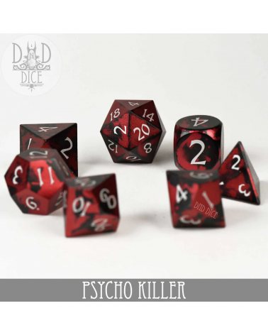 Set de dés Psycho Killer Aluminum (Gift Box)