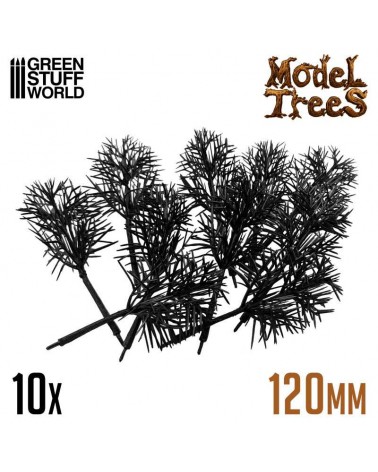 Model Trees 120mm x10 / Arbres miniatures 120mm x10