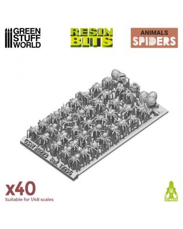 Petites araignées - Set imprimé en 3D / Spiders - 3D Printed set