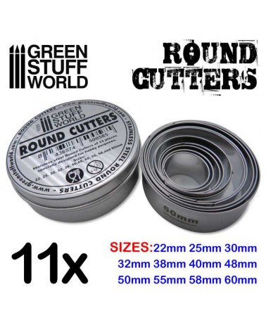 Round Cutters for Bases