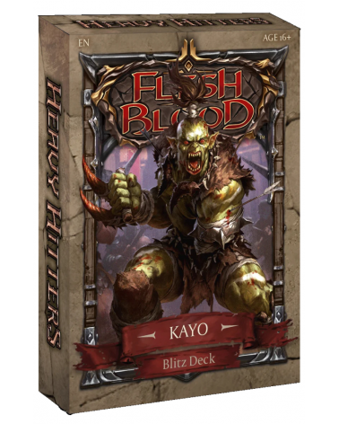 Kayo Blitz Deck - Heavy Hitters - Flesh and Blood