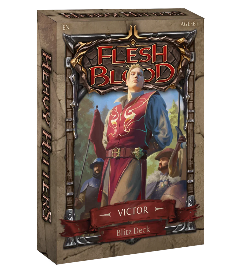 Victor Blitz Deck - Heavy Hitters - Flesh and Blood