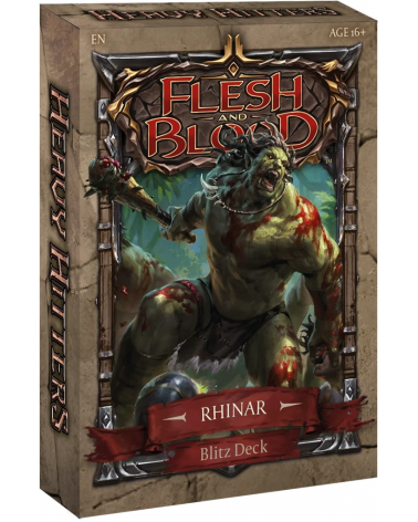 Rhinar Blitz Deck - Heavy Hitters - Flesh and Blood
