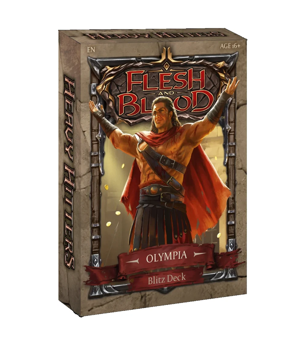 Olympia Blitz Deck - Heavy Hitters - Flesh and Blood