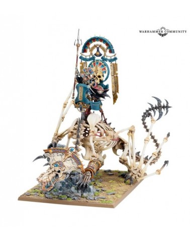 Tomb King On Necrolith Bone Dragon - Tomb Kings of Khemri