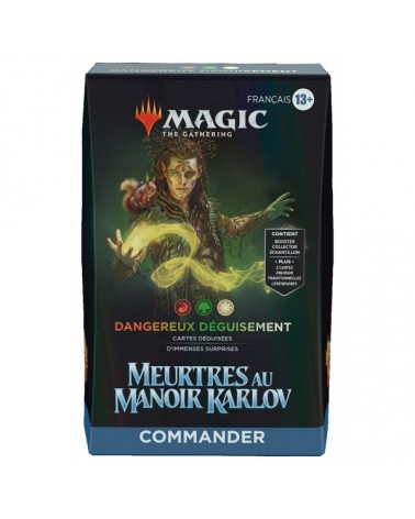 Deck Commander Dangereux Déguisement - Meurtres au Manoir Karlov