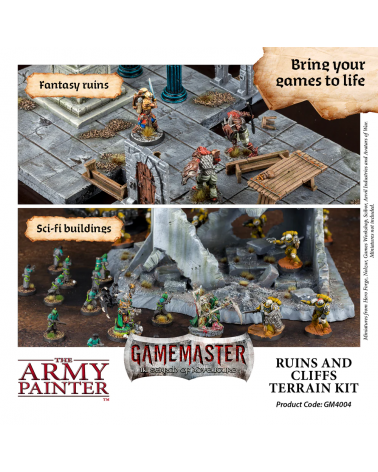 RUINS & CLIFFS TERRAIN KIT - Dungeons & Caverns - Gamemaster - The Army Painter