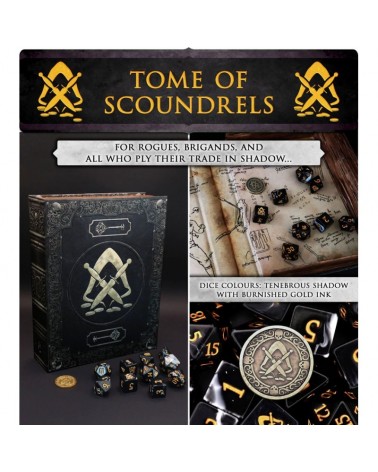 TOME OF SCOUNDRELS (ROGUE) - Dice Tomes