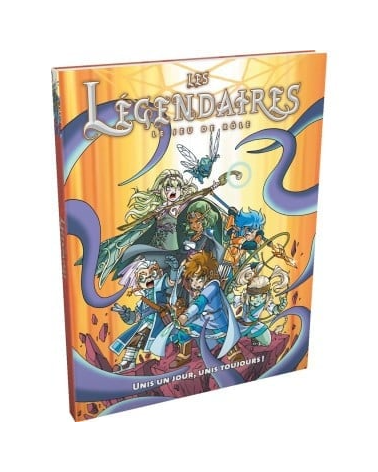 Livre de base de jeu de rôle - Les Légendaires
