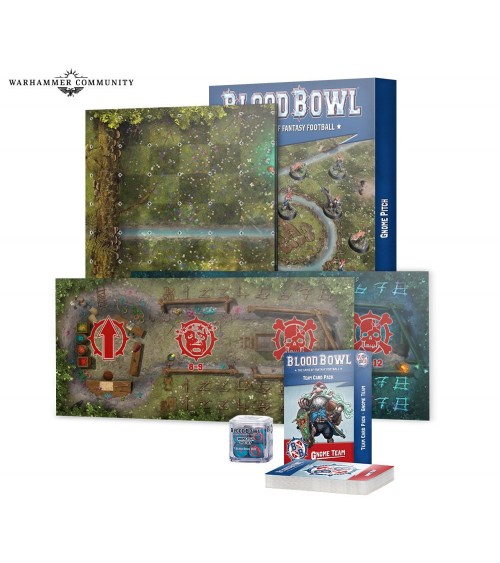 Gnome Pitch & Dugouts - Blood Bowl