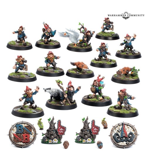 Gnome Team Glimdwarrow Groundhogs- Blood Bowl