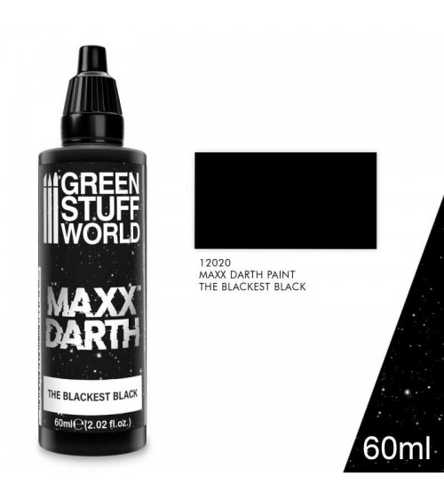 Maxx Darth Paint 60 ml - The Blackest Black