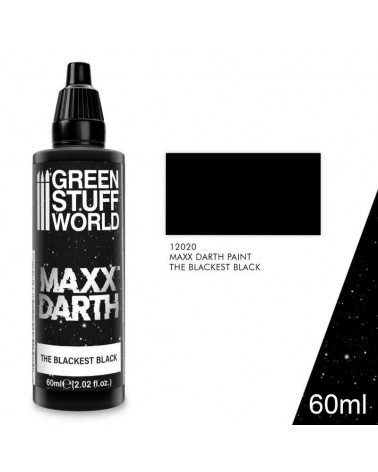 Maxx Darth Paint 60 ml - The Blackest Black