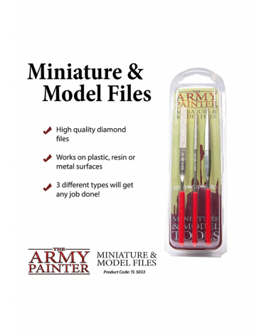 Set de limes Miniature and Model Files