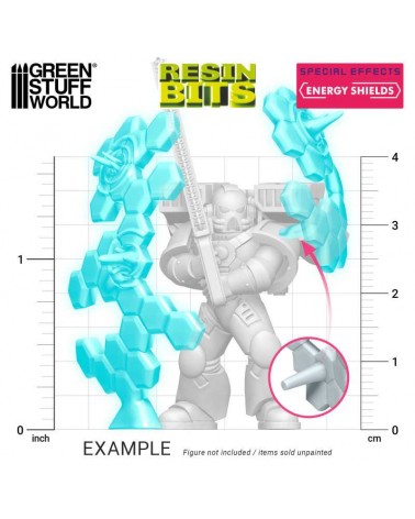 Boucliers d'énergie / Energy Shields - 3D Printed Set