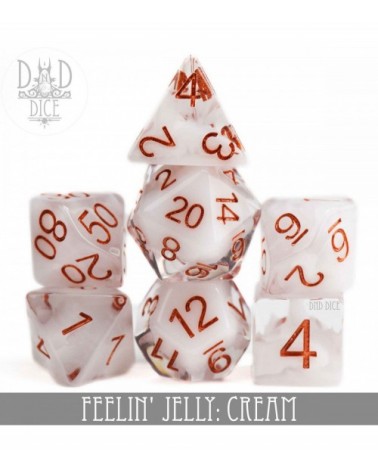 Set de dés Feelin' Jelly: Cream