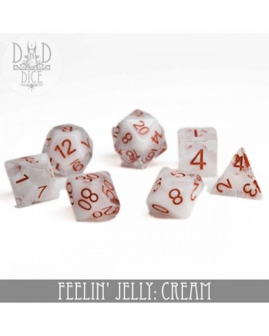 Set de dés Feelin' Jelly: Cream