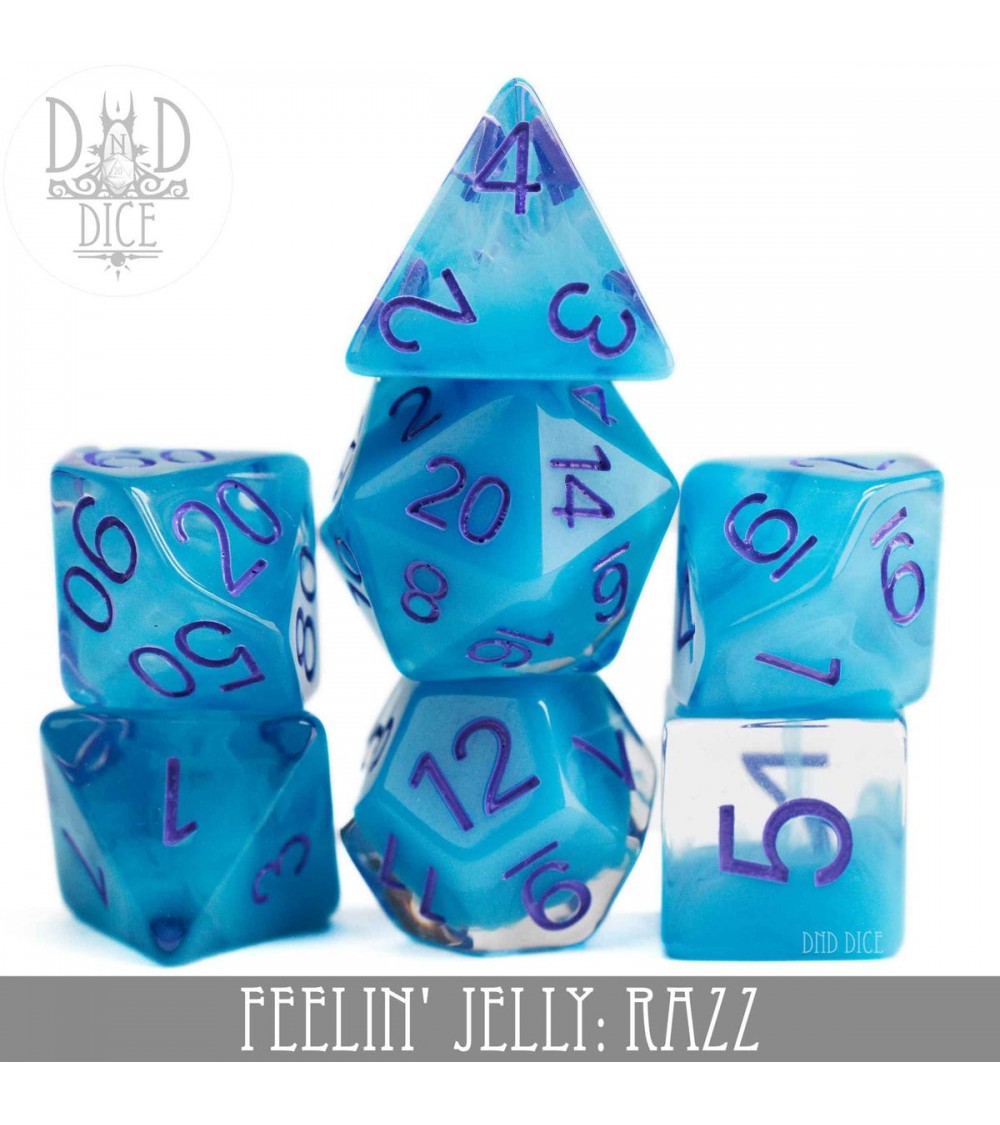 Set de dés Feelin' Jelly: Razz