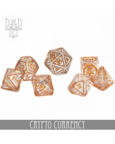 Set de dés Crypto Currency