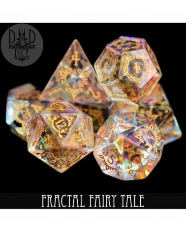 Set de dés Fractal Fairy Tale