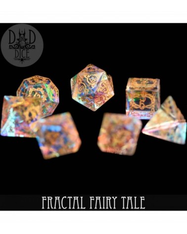 Set de dés Fractal Fairy Tale