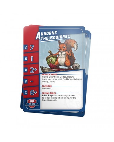 BLOOD BOWL GNOME TEAM – CARD PACK