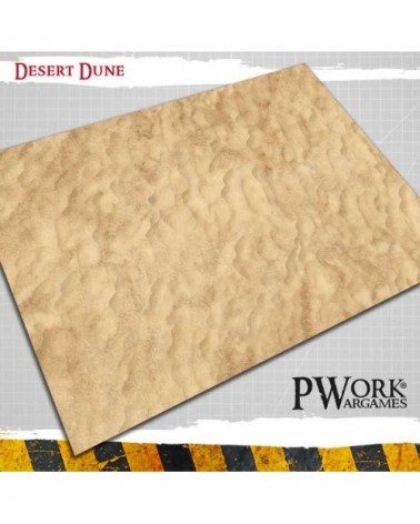 Desert Dune - Wargames Terrain Mat 3'x3'