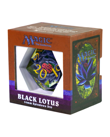 Sirius Dice - Black Lotus Spindown 54mm D20