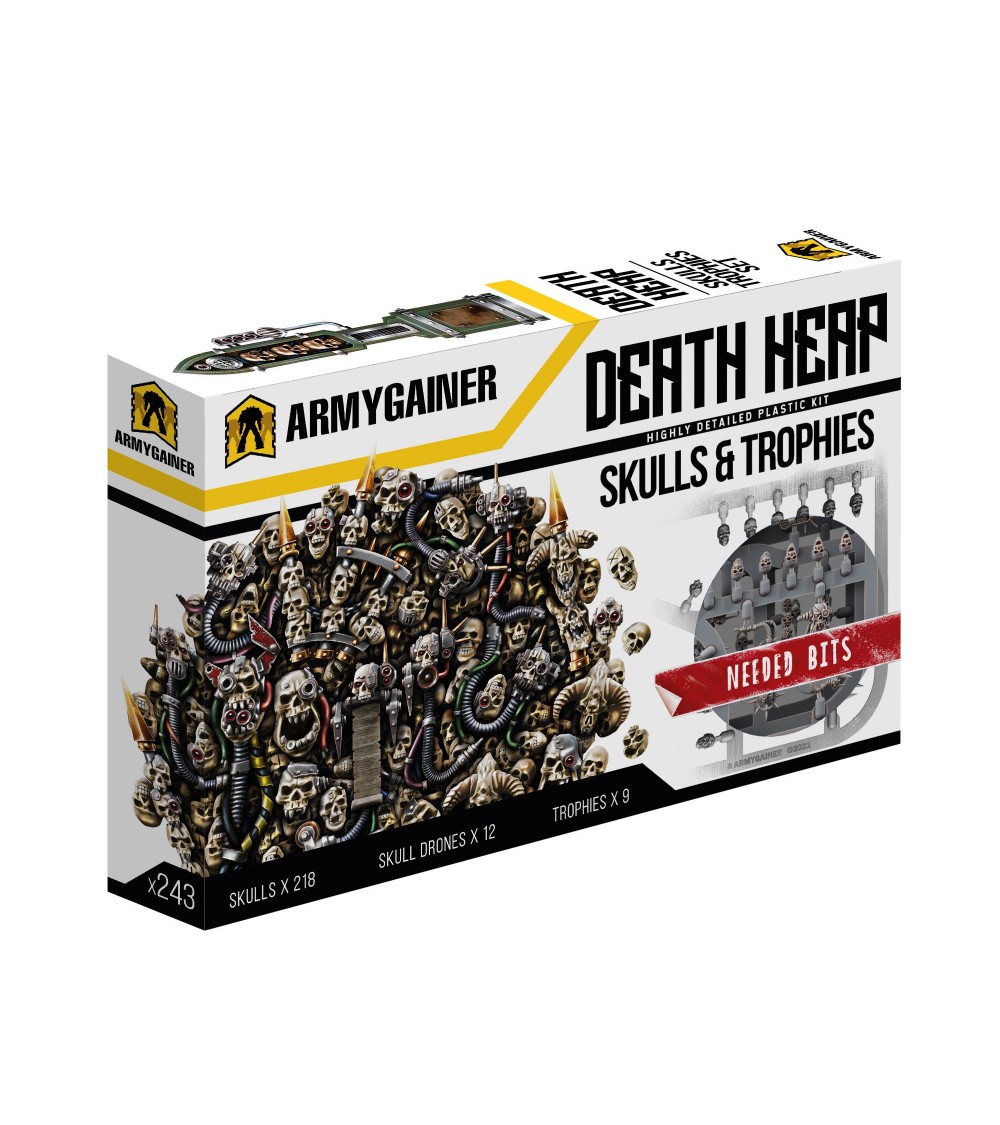 Death Heap Skulls and trophies