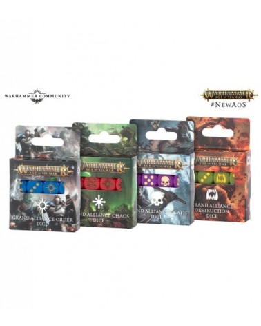 AGE OF SIGMAR: Pack de dés, Grande alliance du Chaos