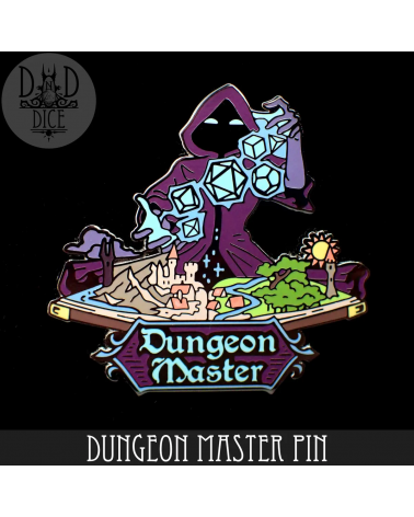 Dungeon Master (enamel pin)