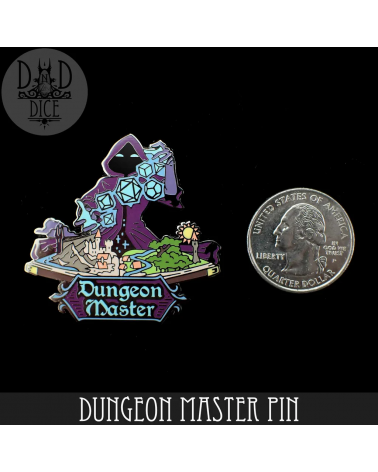 Dungeon Master (enamel pin)