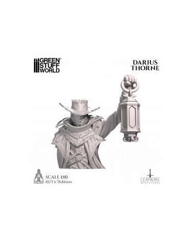 Bust - Claymore Miniatures - Darius Thorne