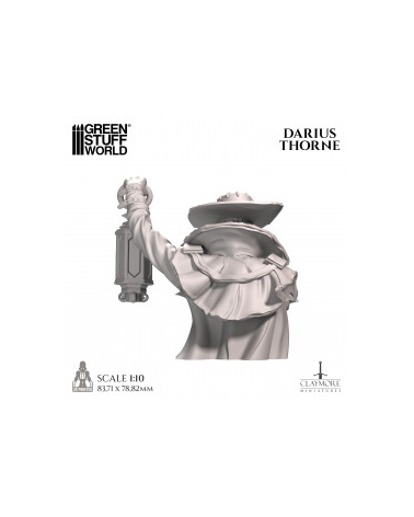 Bust - Claymore Miniatures - Darius Thorne