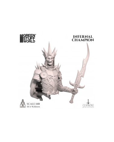Bust - Claymore Miniatures - Infernal Champion