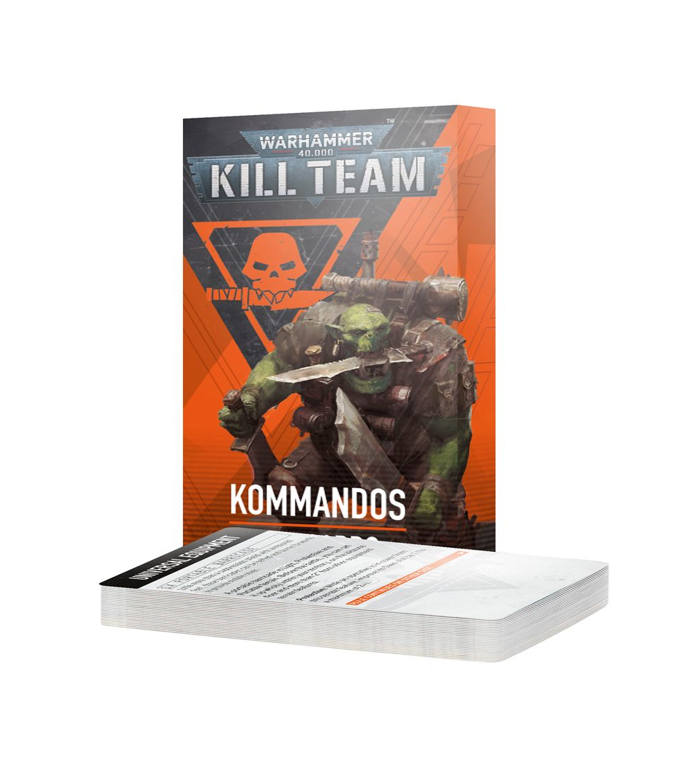 KILL TEAM DATACARDS: KOMMANDOS (ENG)