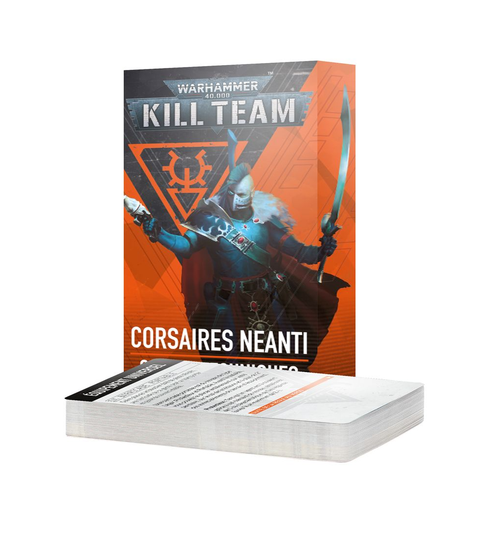 CARTES TECHNIQUES: CORSAIRES NEANTI (FRA) / Kill Team: Corsair Voidscarred – Datacards