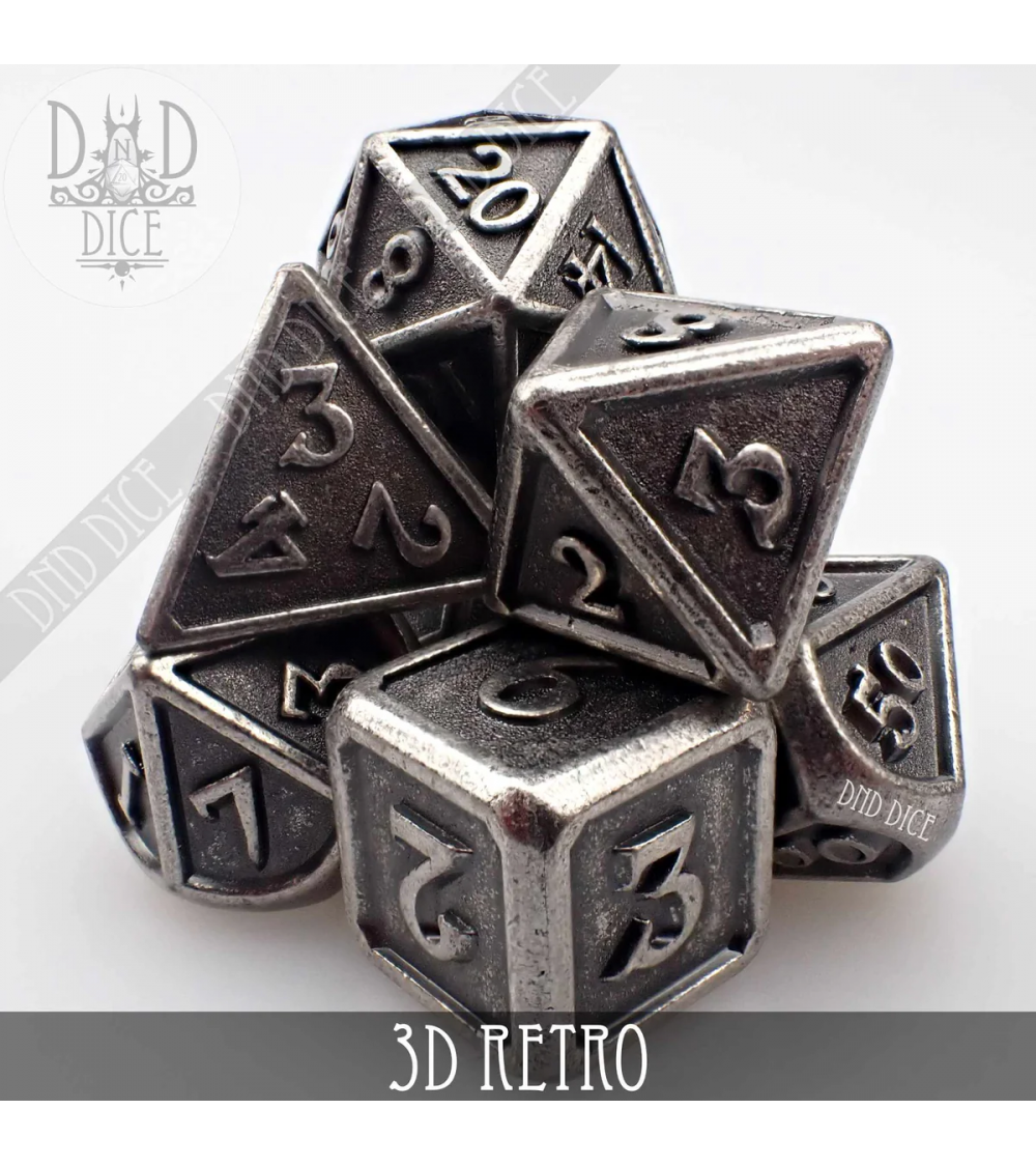 3D Retro (Metal)