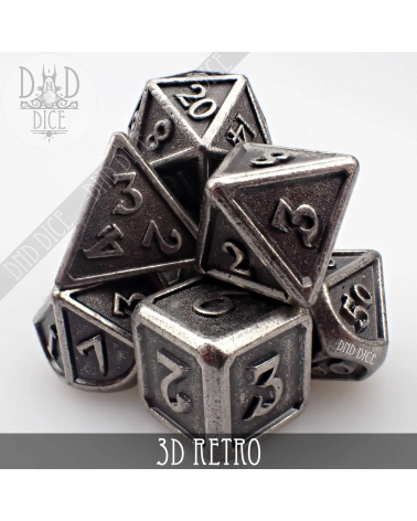 3D Retro (Metal)
