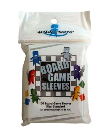 Board Games Sleeves - Standard Size (63x88mm) - 100 Pcs