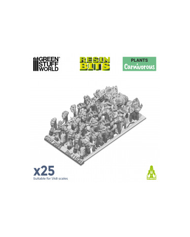 Set imprimé en 3D - Plantes Carnivores