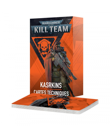 KASRKINS: CARTES TECHNIQUES (FRANCAIS)