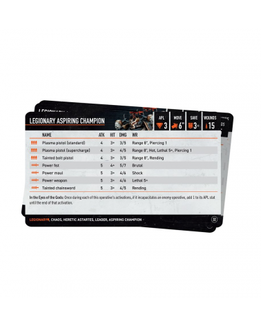 KILL TEAM DATACARDS: LEGIONARIES (ENG)