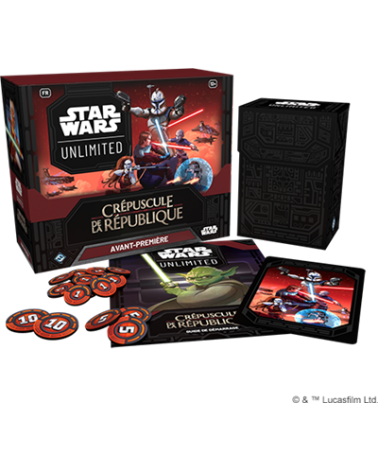 Star Wars Unlimited : Crépuscule de la République – Kit d’Avant Première
