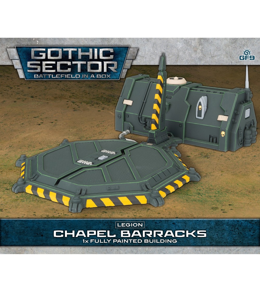 Gothic Sector: Chapel barracks (fully painted)