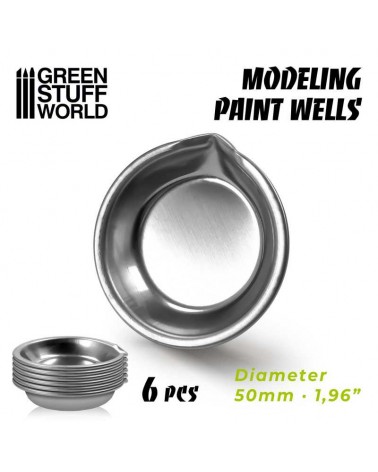 Modelling Paint Wells x6