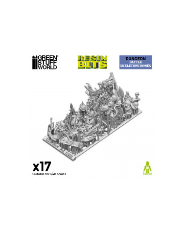 3D printed set - Human Skeletons 1:48