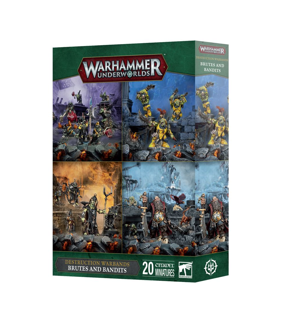 WH UNDERWORLDS: BRUTES ET BANDITS / Destruction Warbands: Brutes and Bandits